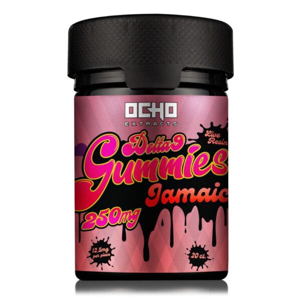 Ocho Extracts - Live Resin Delta-9 Gourmet Gummies – 250mg