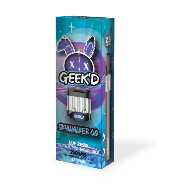 Geek’d Extracts - Knockout Blend Disposable | 2.5g - Skywalker OG – Indica