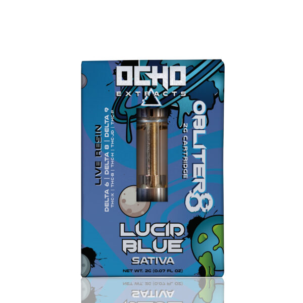 Ocho Extracts - Obliter8 Cartridge | 2g - Lucid Blue - Sativa
