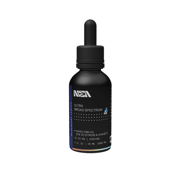 NEA Health | Blueberry Nano CBD Tincture - 2000mg