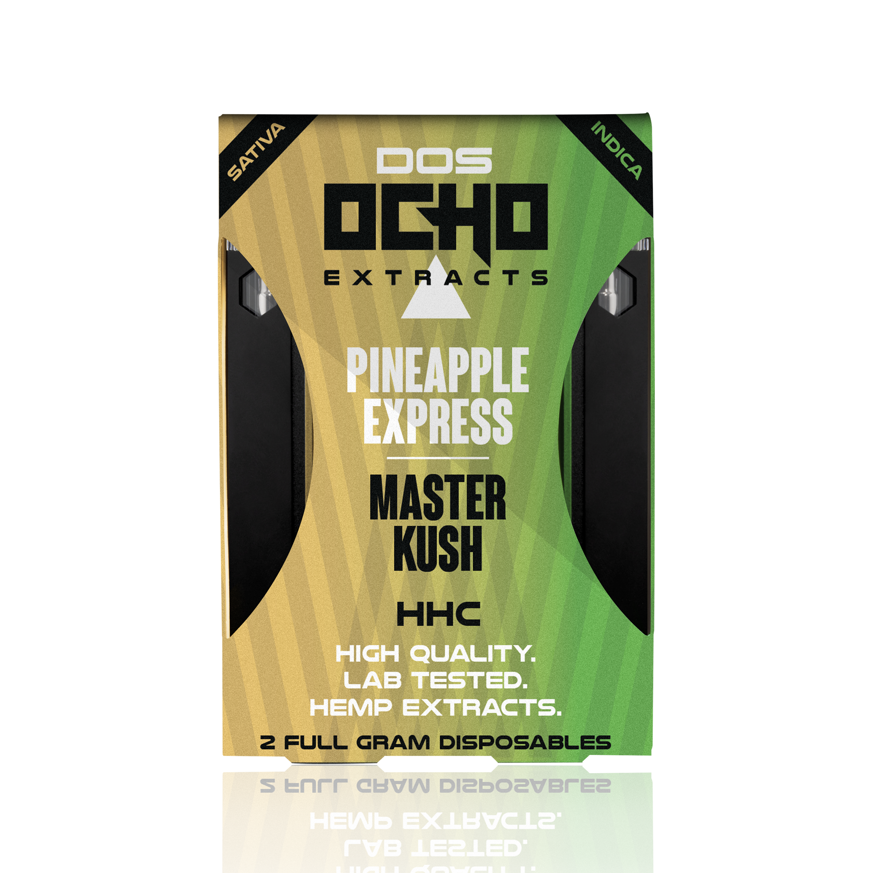 Dos Ocho - Pineapple Express & Master Kush HHC Dual (1G) Disposable