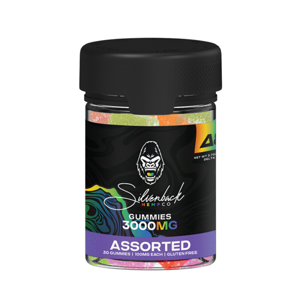Silverback Hemp Co | 3000mg Delta 8 Gummies - Assorted Flavors
