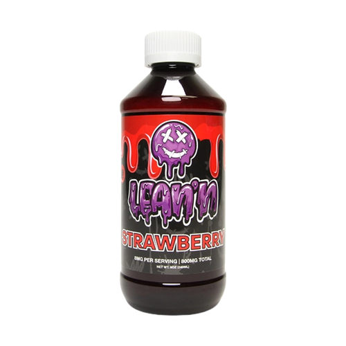 Lean’n Delta-9 Syrup | 800mg - Strawberry