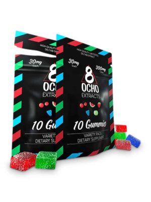 Ocho Extracts - Delta-8 Gourmet Gummies – 300mg - Assorted