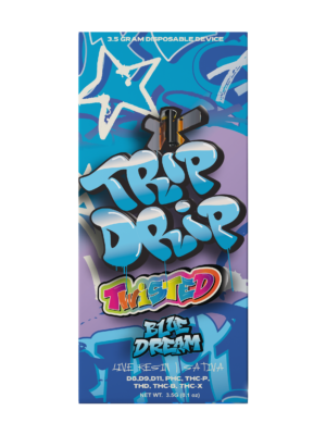 Trip Drip Twisted Disposable Vape | 3.5g - Blue Dream - Sativa