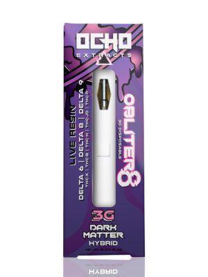 Ocho XL - 3 Gram Disposable - Dark Matter - OBLITER8 Live Resin - Hybrid