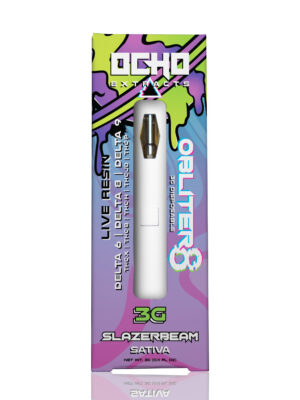 Ocho XL - 3 Gram Disposable - Slazerbeam - OBLITER8 Live Resin - Sativa