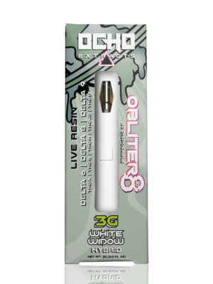 Ocho XL - 3 Gram Disposable - White Widow - OBLITER8 Live Resin - Hybrid