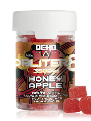 Ocho Extracts - Obliter8 Gummies | 3500mg - Honey Apple
