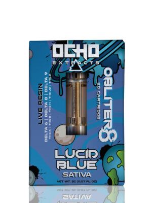 Ocho Extracts - Obliter8 Cartridge | 2g - Lucid Blue - Sativa