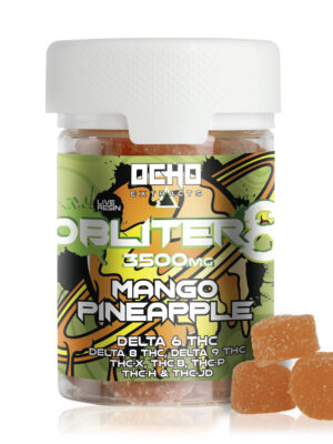 Ocho Extracts - Obliter8 Gummies | 3500mg - Mango Pineapple