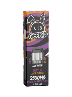 Geek’d Extracts - Delta-8 + PHC + THCP Disposables | 2.5g