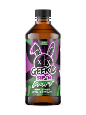 Geek'd Extracts: Sip 'n Drift - Grape Apple - Delta 9 Distillate