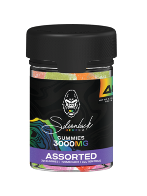 Silverback Hemp Co | 3000mg Delta 8 Gummies - Assorted Flavors