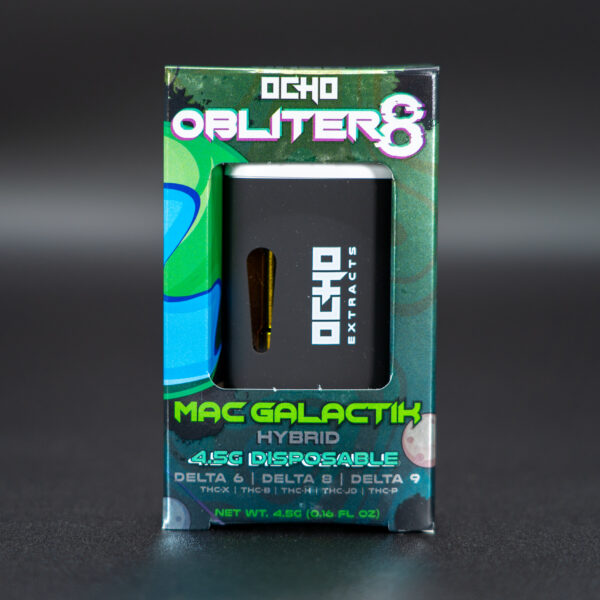 Ocho Extracts – Obliter8 - Mac Galactik – 4.5g Disposable - Hybrid