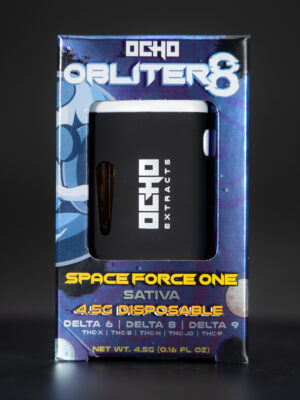 Ocho Extracts – Obliter8 - Space Force One – 4.5g Disposable - Sativa