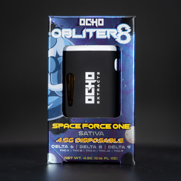 Ocho Extracts – Obliter8 - Space Force One – 4.5g Disposable - Sativa