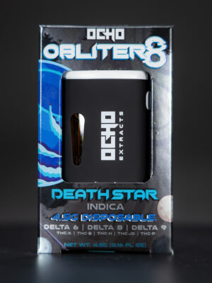 Ocho Extracts – Obliter8 - Death Star – 4.5g Disposable – Indica