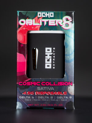 Ocho Extracts – Obliter8 - Cosmic Collision – 4.5g Disposable - Sativa