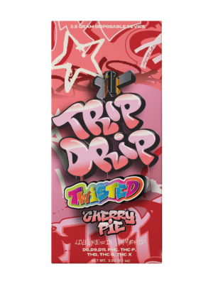 Trip Drip Twisted Disposable Vape | 3.5g - Cherry Pie - Hybrid